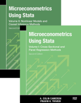 「Microeconometrics Using Stata, Second Edition(Volumes I & II)」