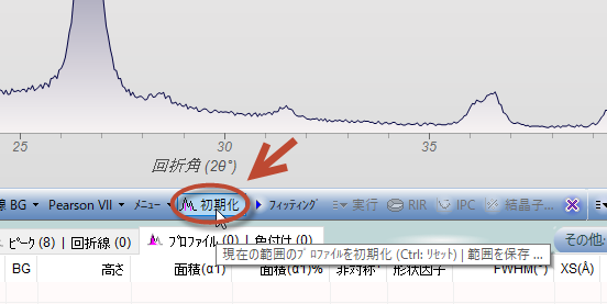 初期化を実行