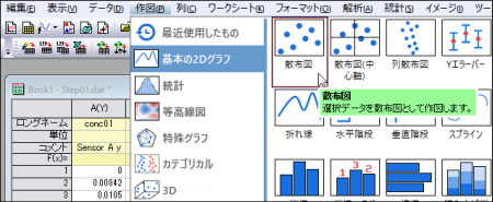 作図メニュー