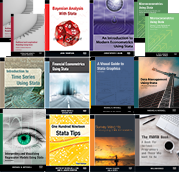 Stata Press 書籍　経済系 10種(11冊)セット